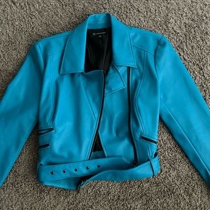INC Leather Jacket - M